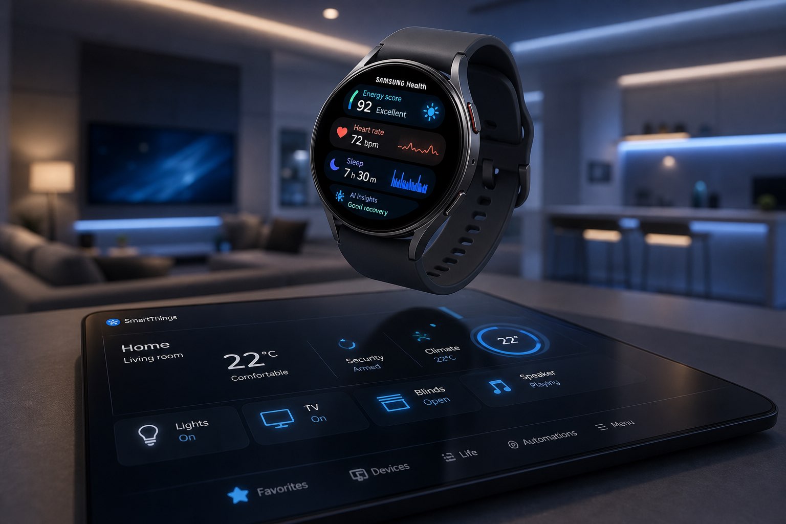 Galaxy Watch AI健康モニタリング