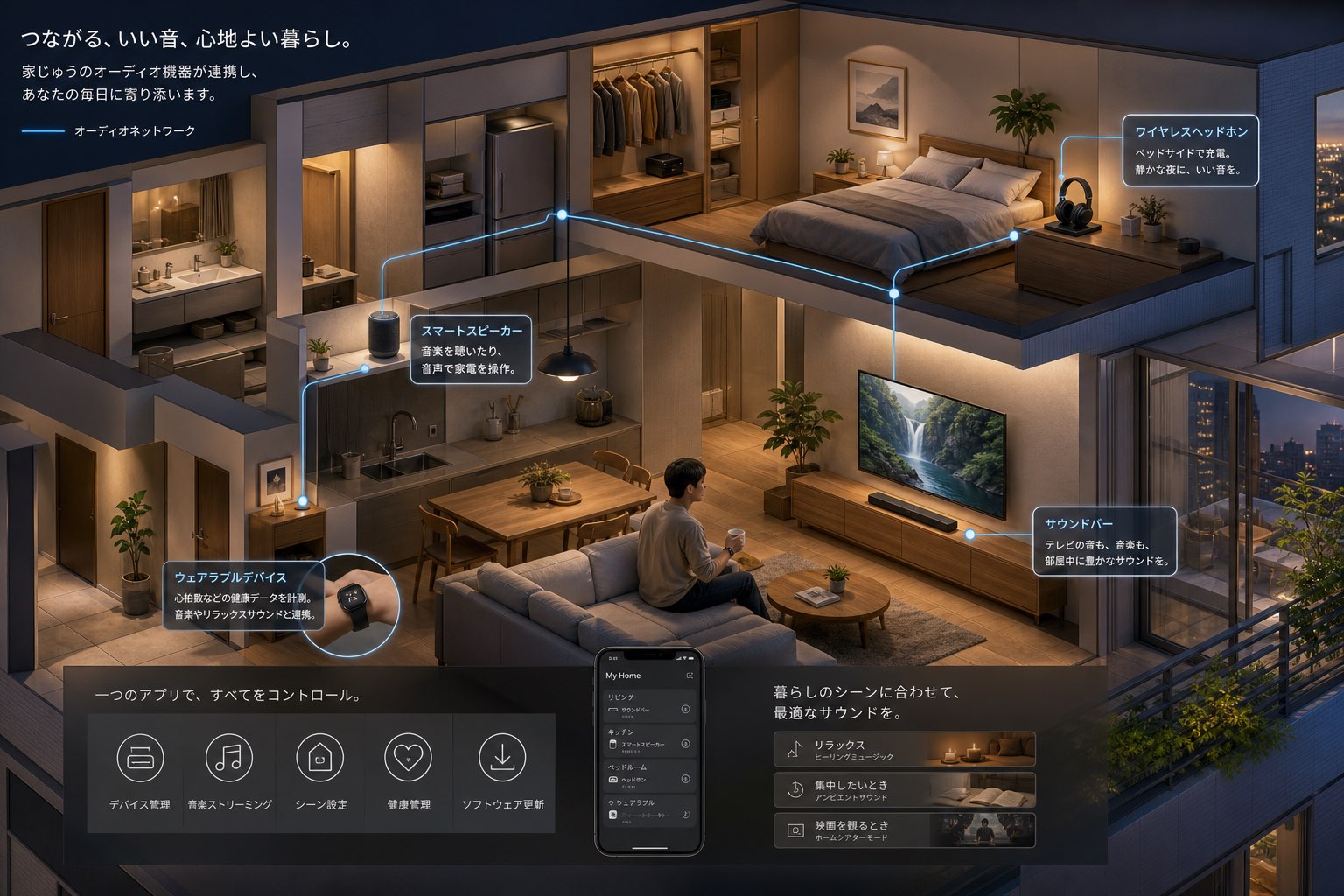 スマートホームオーディオエコシステム