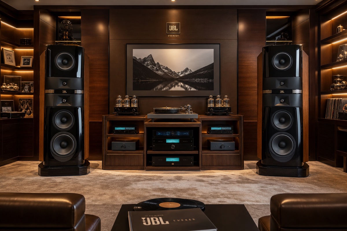 JBL Summit Everestのプレミアムオーディオ空間