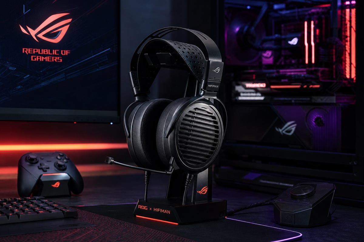 ROG×HIFIMAN Kitharaゲーミングヘッドセット