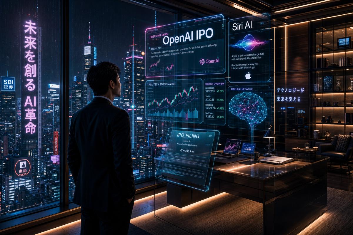 AIの「成人式」――IPO申請とSiri AI、GitHub攻撃が示す転換点