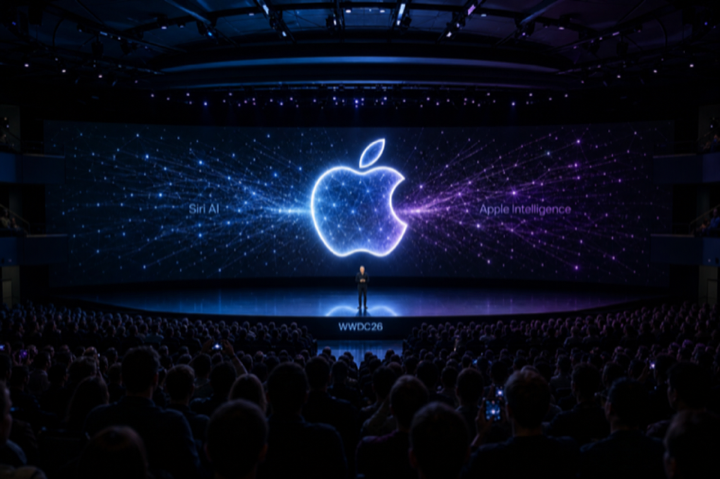 WWDC 26のSiri AI発表ステージ