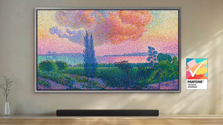 サムスン有機ELテレビS95Hパントーン認証