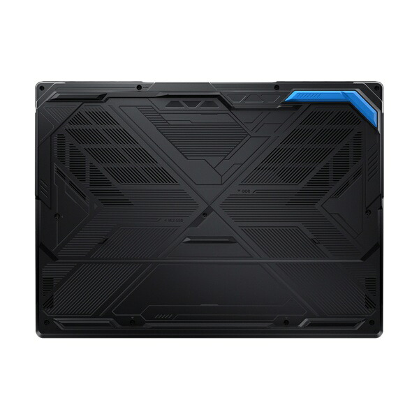MSI Crosshair 16 Max HX底面の広い吸気口と冷却用グリル
