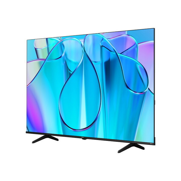 二本脚スタンドを備えたHisense 65E6Nの製品外観